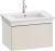Тумба с раковиной Duravit White Tulip 75 скандинавский белый шелковисто-матовый