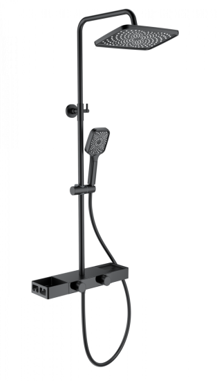 Душевая стойка Wonzon & Woghand Shelf WW-B3552-MB