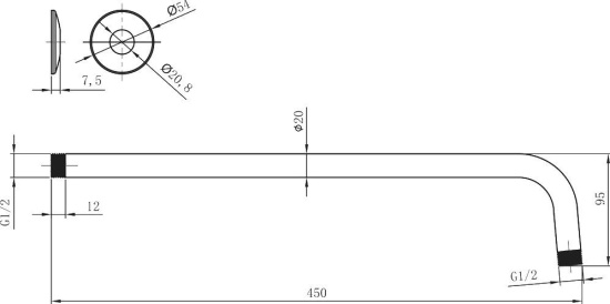 Душевая система Lemark Atlantiss LM3228C + LM8067C +  LM8037C + LM8086C