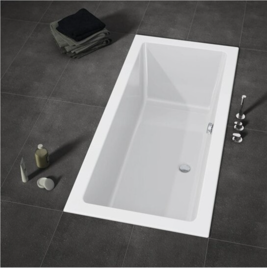 Акриловая ванна Riho Lugo 170x75 см, встраиваемая