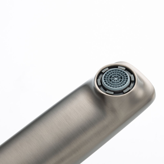 Смеситель для раковины Gappo G1028-9, оружейная сталь