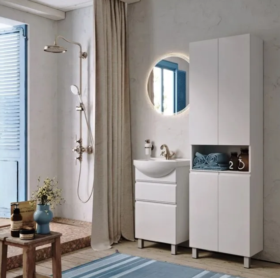 Тумба с раковиной Aqwella Rodos 50 напольная