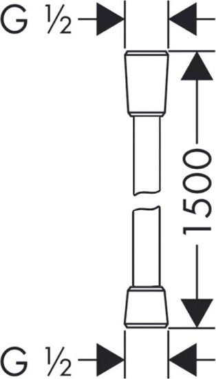 Душевой шланг Lemark Turn-Free LE8025P-Black 150 см