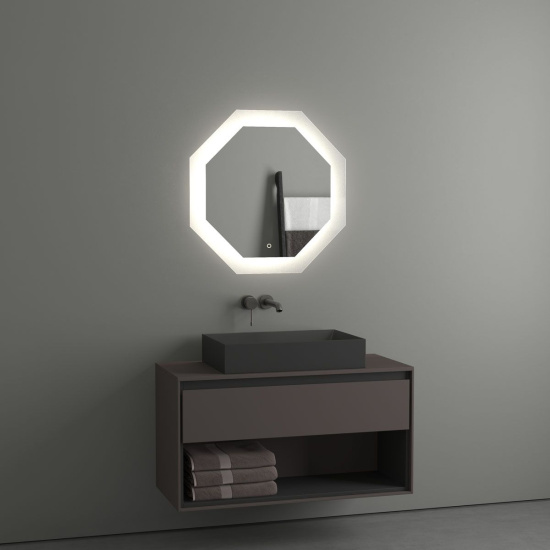 Зеркало Evoform Ledshine BY 2604 70х70
