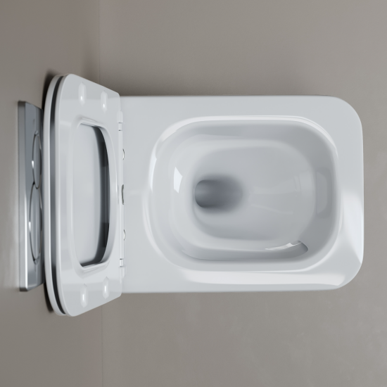 Унитаз подвесной Ceramicanova Miro CN11003T с сидением