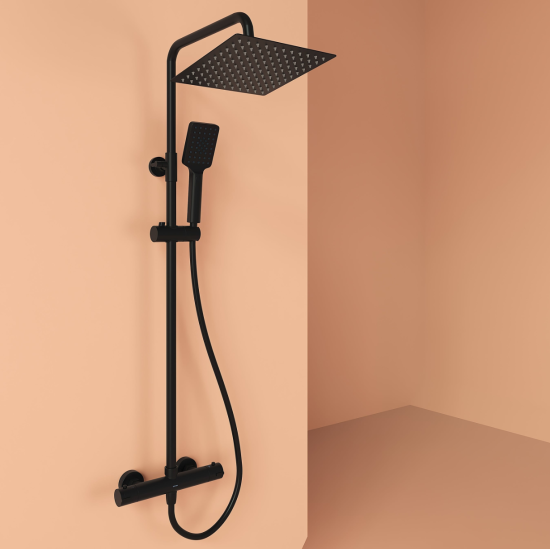 Душевая стойка Sancos Kanedo SC7100MB термостат