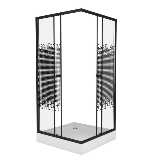 Душевой уголок Niagara Eco NG-010-14Q BLACK