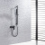 Душевой гарнитур Allen Brau Infinity 5.21013-31 чёрный матовый Душевой гарнитур Allen Brau Infinity 5.21013-31 чёрный матовый