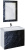 Мебель для ванной Marka One Lacio 80П black stone