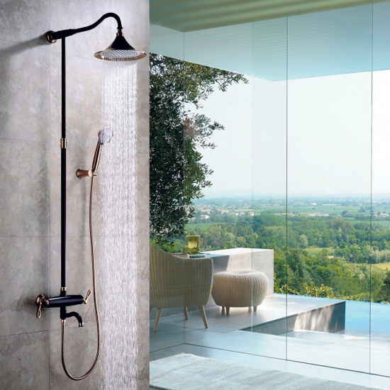 Душевая стойка Lemark Prime LM6162BRG