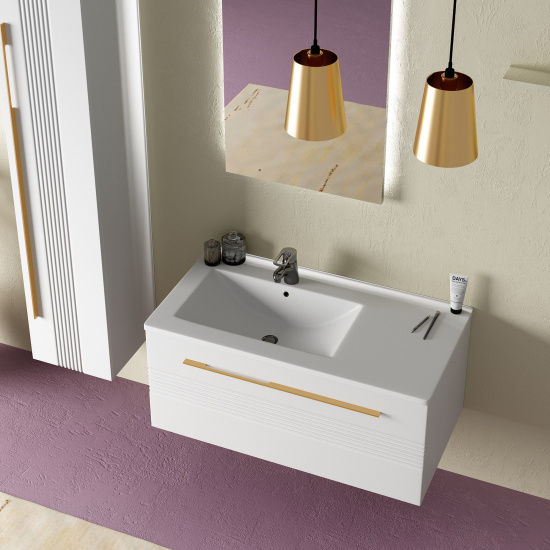 Тумба с раковиной SanVit Соната-1 100 L