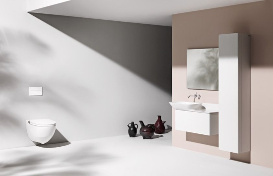 Пенал Laufen Ino 4.2545.2.030.170.1 R, белый матовый