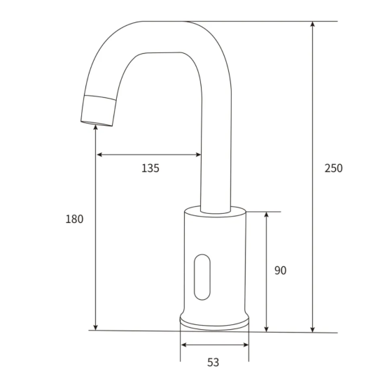 Смеситель для раковины beWash Photocell BWAM0BS869
