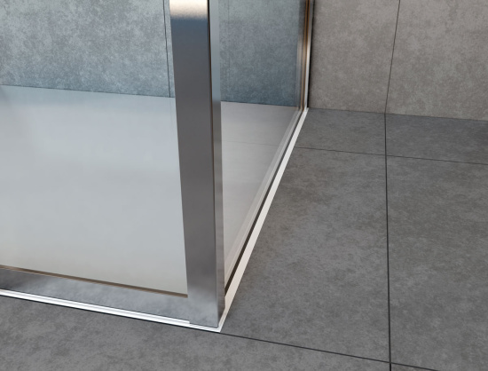Душевой уголок Vincea Garda VSR-1G28019CL 190x80 см, профиль хром, стекло прозрачное