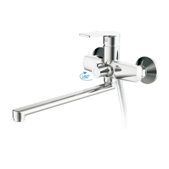 Смеситель для ванны Haiba HB22587 хром
