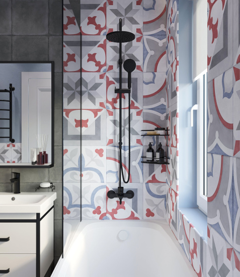 Тумба с раковиной Sanflor Норд 60 с раковиной Colour 60
