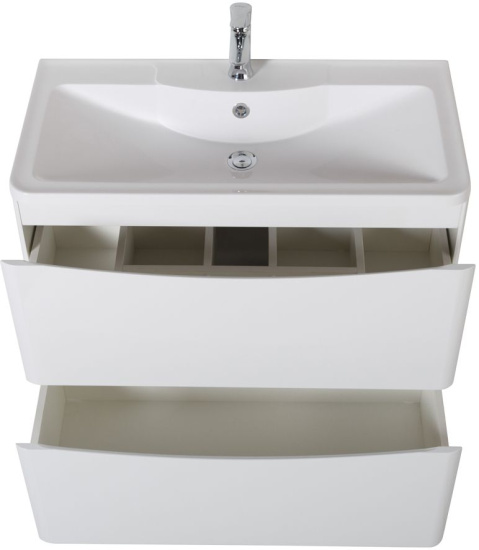 Мебель для ванной BelBagno Acqua 80 напольная, bianco lucido
