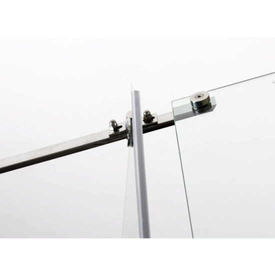 Душевой уголок Alex Baitler AB24100S 100х100 см, профиль хром, стекло прозрачное
