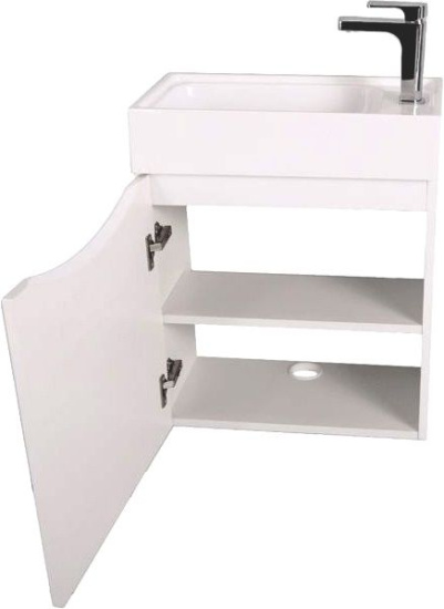 Мебель для ванной Art&Max Liberty L, 50, подвесная, Bianco Lucido