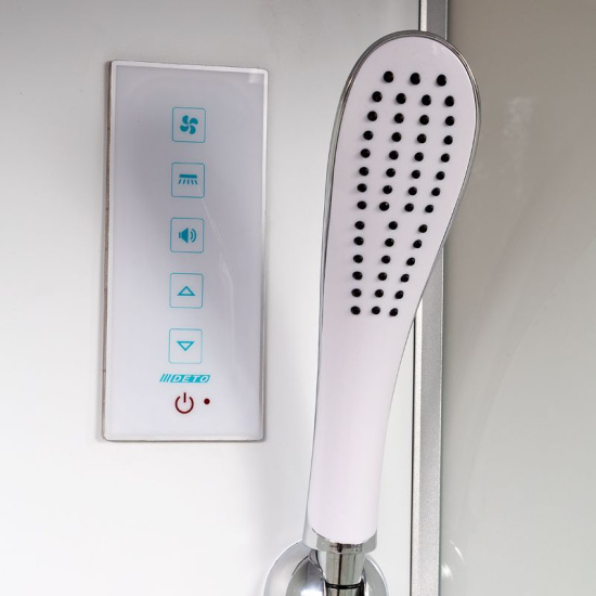 Душевая кабина DTO L920 L с гидромассажем и электрикой