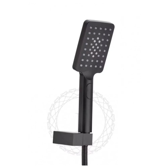 Душевая система Filarete Waterfall FL1010BL, черный
