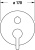 Смеситель для душа Duravit C.1 C14210012010 хром Смеситель для душа Duravit C.1 C14210012010 хром