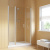 Душевая дверь в нишу Vegas Glass EP-2F LUX 165 07 01 L профиль матовый хром, стекло прозрачное Душевая дверь в нишу Vegas Glass EP-2F LUX 165 07 01 L профиль матовый хром, стекло прозрачное