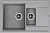 Мойка кухонная Florentina Липси 780К грей