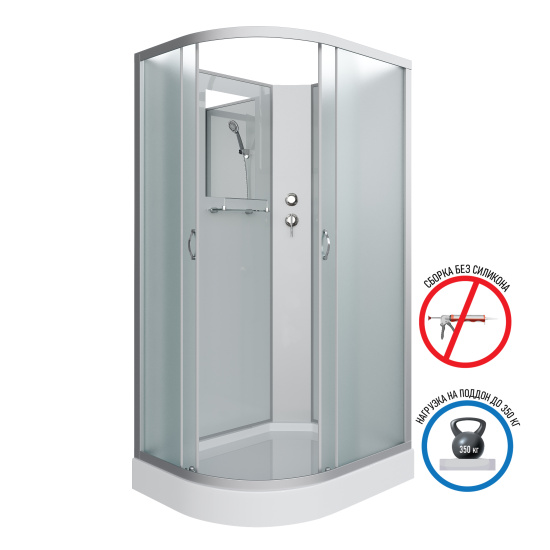 Душевая кабина Niagara Classic NG-3312-14RBK