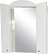 Зеркало-шкаф Misty Илона 100 с подсветкой, белая эмаль