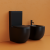 Унитаз-компакт Ceramicanova Метрополь (Metropol) Rimless CN4001TMB Унитаз-компакт Ceramicanova Метрополь (Metropol) Rimless CN4001TMB