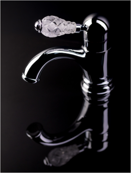 Смеситель для раковины Boheme Crystal 261-CRST