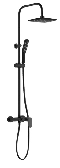 Душевая стойка Esko Steel ST200Black