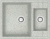 Мойка кухонная ZETT lab. T190Q010 светло-серая