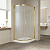 Душевой уголок Vegas Glass ZS-F TUR NOVO 120*110 09 10 профиль золото глянцевое, стекло сатин