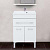 Тумба с раковиной Aquanet Верона 58 белая, 1 ящик, 2 двери