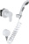 Смеситель для душа Elghansa Roundline 34R0583-White (Set-51) Смеситель для душа Elghansa Roundline 34R0583-White (Set-51)