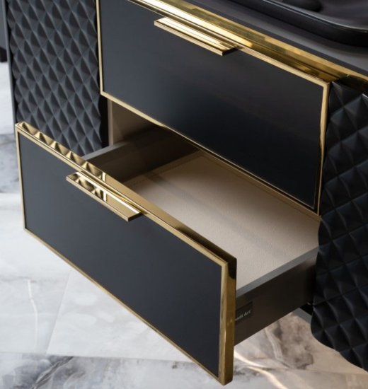 Тумба с раковиной Armadi Art Rombo 777-120-BG