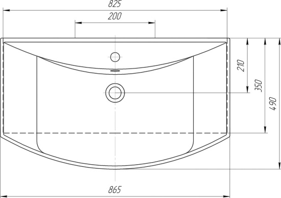 Тумба с раковиной ASB-Woodline Берта 85 белая, патина серебро