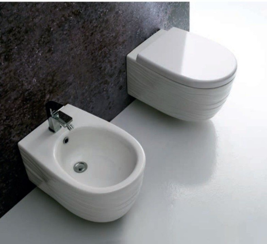 Унитаз подвесной Ceramica ala Wave 23VCO с сидением микролифт