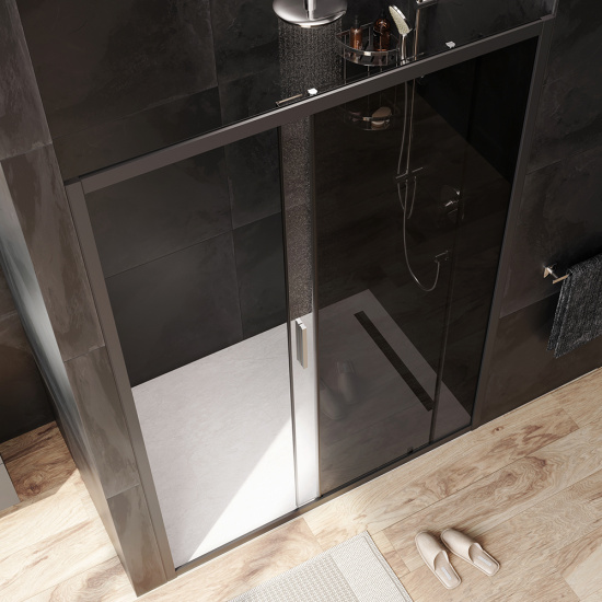 Душевая дверь в нишу Am.Pm Gem Solo W90G-140-1-195BG 140 см