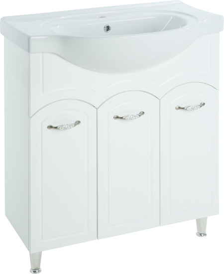 Мебель для ванной Bellezza Амелия 80 белая