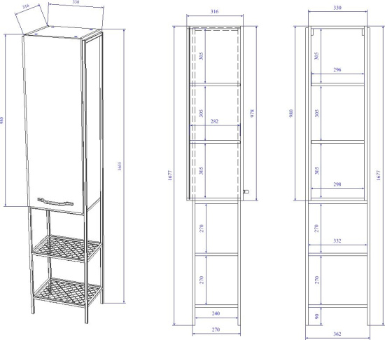 Пенал Sanflor Бруклин R