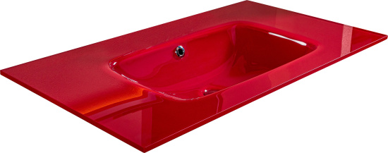 Мебель для ванной Armadi Art Monaco 80 бордо, хром