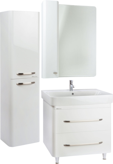 Зеркало Bellezza Олимпия 60 белое