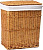 Корзина для белья Wasserkraft Ammer WB-370-M светло-коричневая, средняя