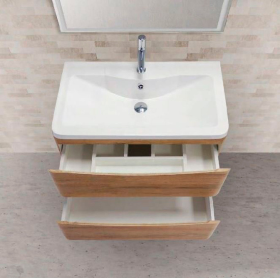 Мебель для ванной BelBagno Acqua 100 подвесная, rovere rustico