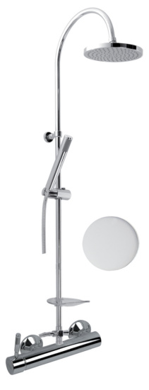 Душевая стойка Webert Rimini RI870105740, белый