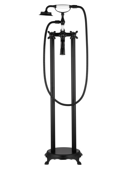 Напольный смеситель для ванны Wonzon & Woghand Retro WW-88649020-MB