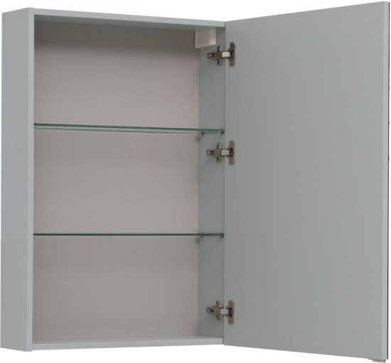 Зеркало-шкаф Aquanet Алвита new 60 серый